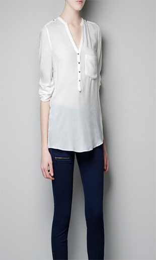 European OL Blouse