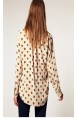 European Style Rose Printed Blouse